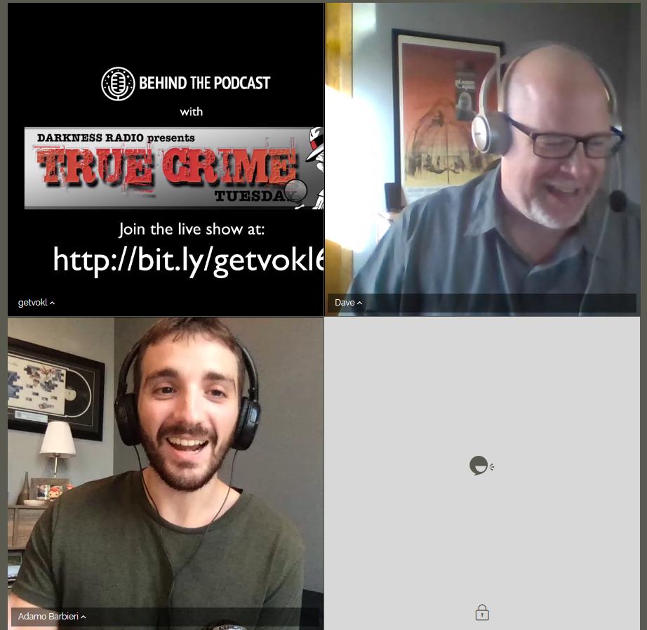 TheHelloRoom's tweet photo. Behind the Podcast: w/ True Crime Podcast Hosts Robin Warder &amp; Dave Schrader the host of the true-crime podcast The Trail Went Cold and Dave Schrader of the True Crime Tuesday #Podcast. #getvokl #broadcast #LiveStreaming https://t.co/12LeD5cRll