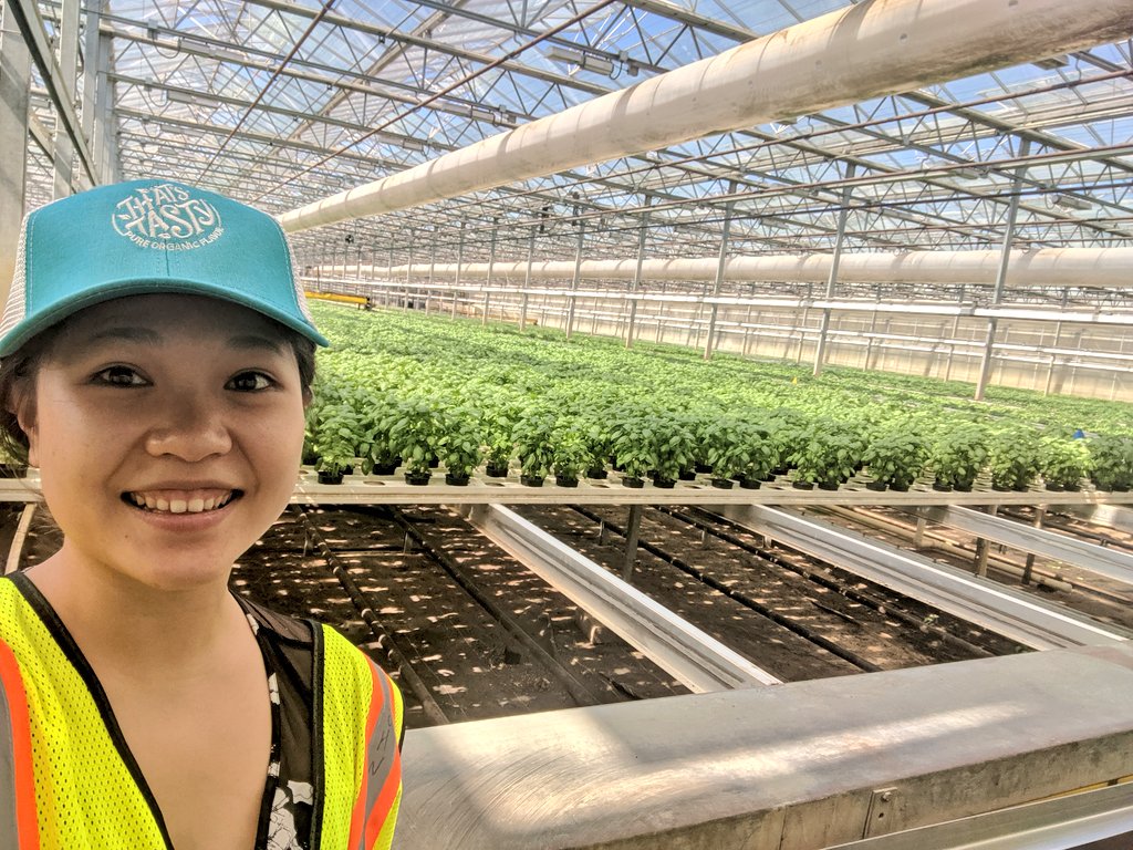 What a wonderful tour of Shenandoah Growers!! Thanks <a href="/ttorganic/">Thats Tasty Organic</a>! This room smelled like pizza 🍕 😋 🌱