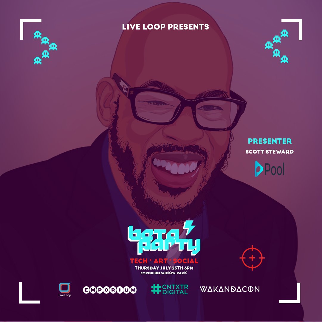 Next up, Scott Steward will be stopping by to present Pool a new music streaming service catering to emerging artists. Grab your ticket for #BetaParty now! betaparty.co