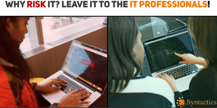 syntacticsinc's tweet image. Things can go wrong pretty quickly when you try troubleshooting system errors. Trust this task instead to professional IT support who can get the job done in less time and effort!

#softwareupdate #hardwareupdate #firmwareupdate #softwareinstallation