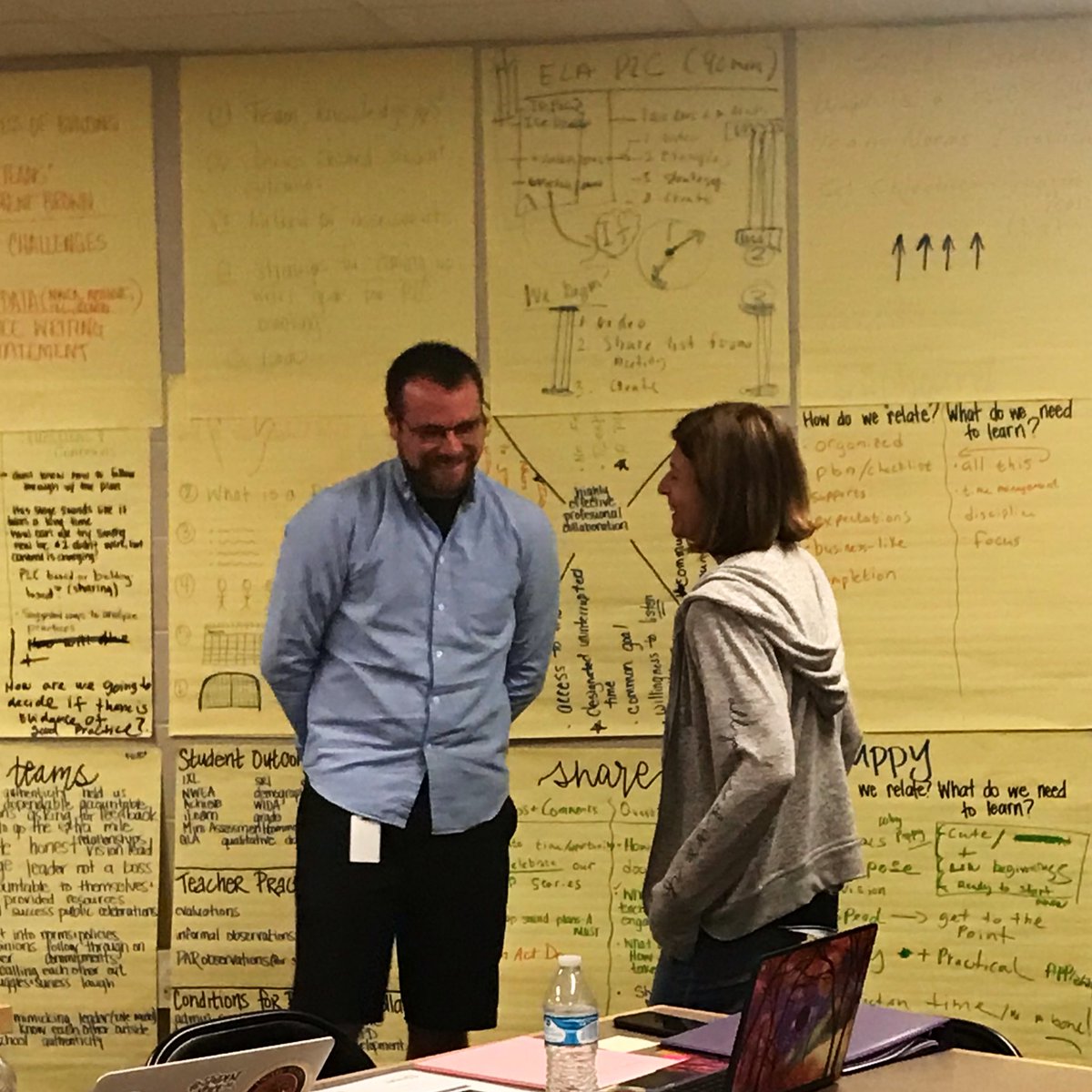 SulinaMohanty's tweet photo. Highland Middle School's instructional coaches discussing one of the foundational elements of an effective coaching program - establishing and maintaining trust! #trust #coaching #edleaders #coachingforchange https://t.co/HncNQn9ieJ