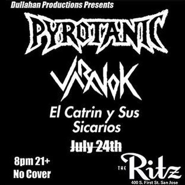 Tomorrow night!! Time to rock out!!! #thrashmetal #BayArea #livemusic #sofadistrict #rock #metal #bayareametal #freeshow #21over #carbon #elcatrinysussicarios