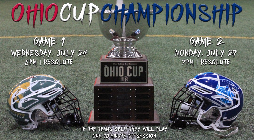 Ohio Collegiate Box Lacrosse League (OCBLL) on Twitter "🚨 🚨 ITS OHIO