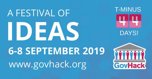 #govhack is a festival of ideas, fostering innovation through the sharing of ideas and the creation of ideas that enable change. Come celebrate our 10th birthday this September! #govhackturns10