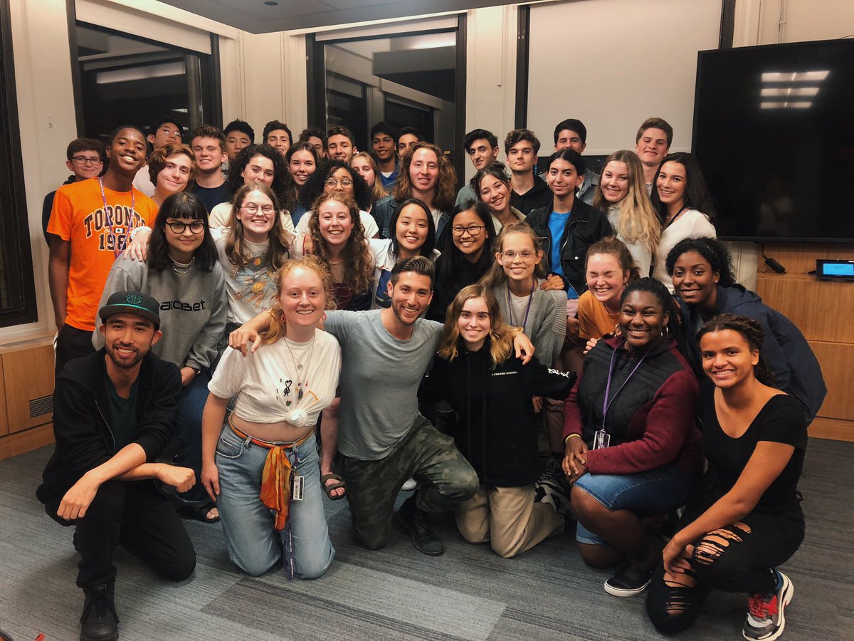 Thanks to <a href="/justinjesso_/">Justin Jesso</a> for a great post-dinner chat tonight!! Such an insightful talk on all things music🎼🎹