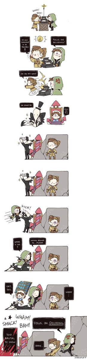 And the cycle continues.... Poor Naib XDDD GO SAVE YO GURL! #identityV 
