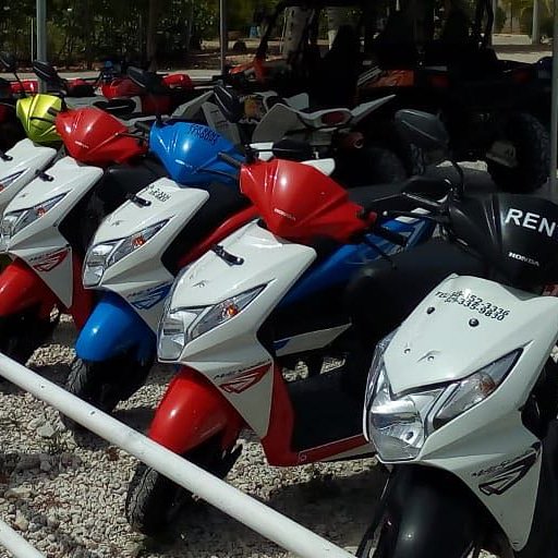 XtremeMachineDR's tweet photo. #scooterrental #puntacana #bavaro #uveroalto #motos #alquiler #vacationrental #dominicanrepublic #honda https://t.co/PJguiiXUZ5