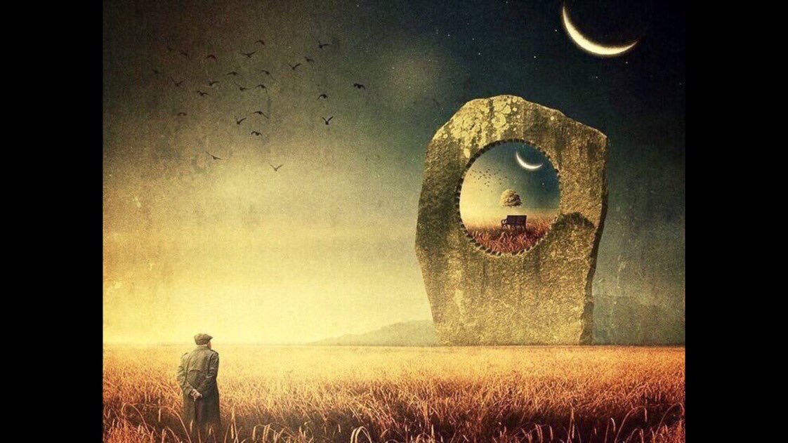 AnneScottlin's tweet photo. ❦Often we already have what we think we want, we just need to look more closely. ~AnneScottlin
#window #portal #quote #contentment #moon #grateful #Art #CharllieeBawncon https://t.co/enP6cittqw