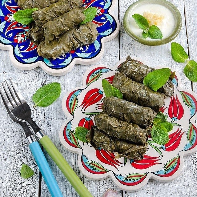tripindow's tweet photo. Dolmeh Barge Mo (Stuffed Grape Leaves) is the most common of Persian Dolmeh. There are a variety of ways to make the mixture 🍵🥣that is wrapped with the grape leaves 🍁 😍😋
#iran #food #recipe #dolme #restaurant #fooddesign #foodphotography #grape #leaves #travelblogger #photo https://t.co/rTfBHoTLqr