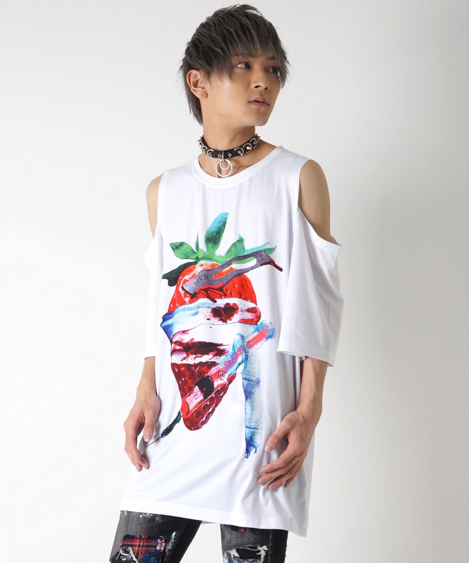 最初の TRAVAS TOKYO Tシャツ カットソー ロンT エンジェル 羽根 天使