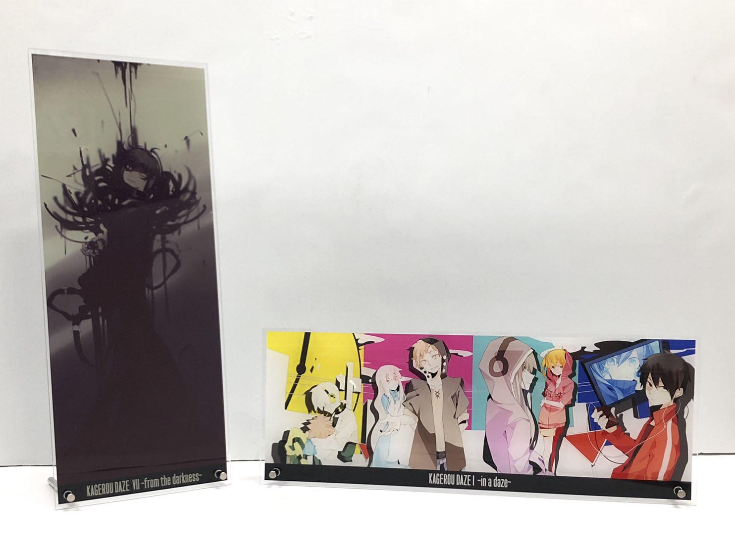 メカクシ団 Pa Twitter 残り1日 完全受注生産 小説 カゲロウデイズ 全8巻をテーマにしたhachimaki限定商品 アクリルプレートの予約受付があと1日で終了いたします 予約受付期間 7月26日 金 23 59まで 今回限りのアクリルプレートをお見逃しなく お
