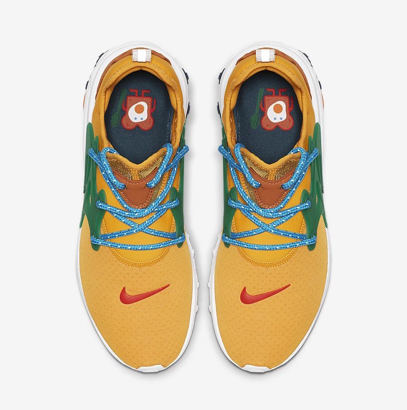 nike react presto university gold