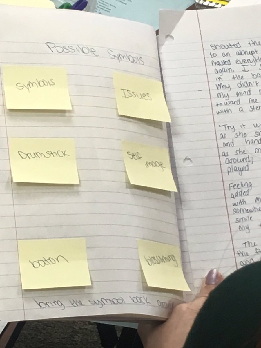 burkelf's tweet photo. Springdale, Arkansas middle school team is on 🔥 with revision wrk! Meaningful. Messy. Magical. 💫 #springdalewrites2019 #TCRWP https://t.co/UcjD2ZRGyw