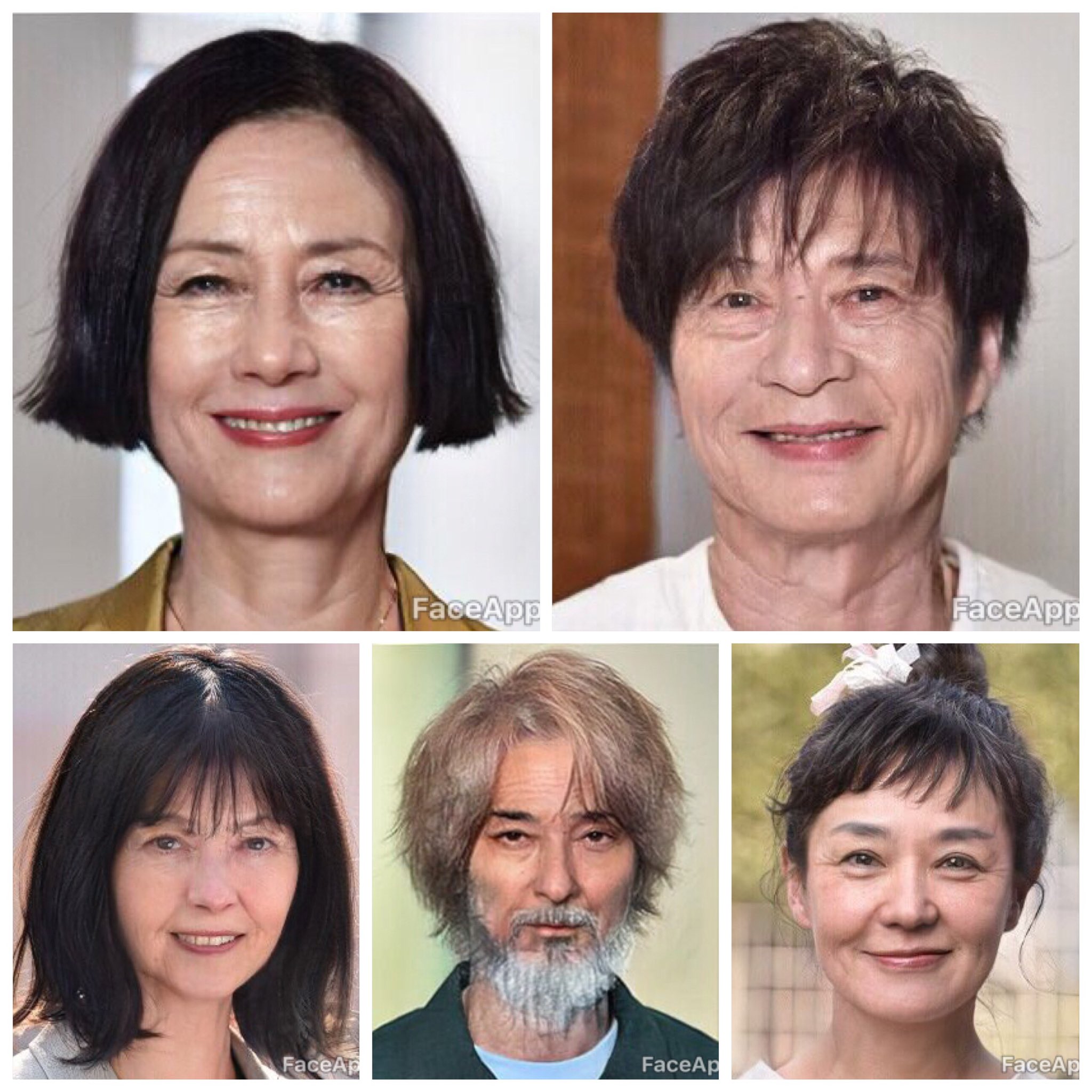 てーすぅ あなたの番です考察 休憩 友だちとアプリで遊んでた流れで あなたの番ですキャストもアプリで遊んでみた みんな 一気に老けた ﾉ 笑 一部若返った人も キャストの皆さん ファンの皆さんゴメンなさい Faceapp みんなちょっと外国人風