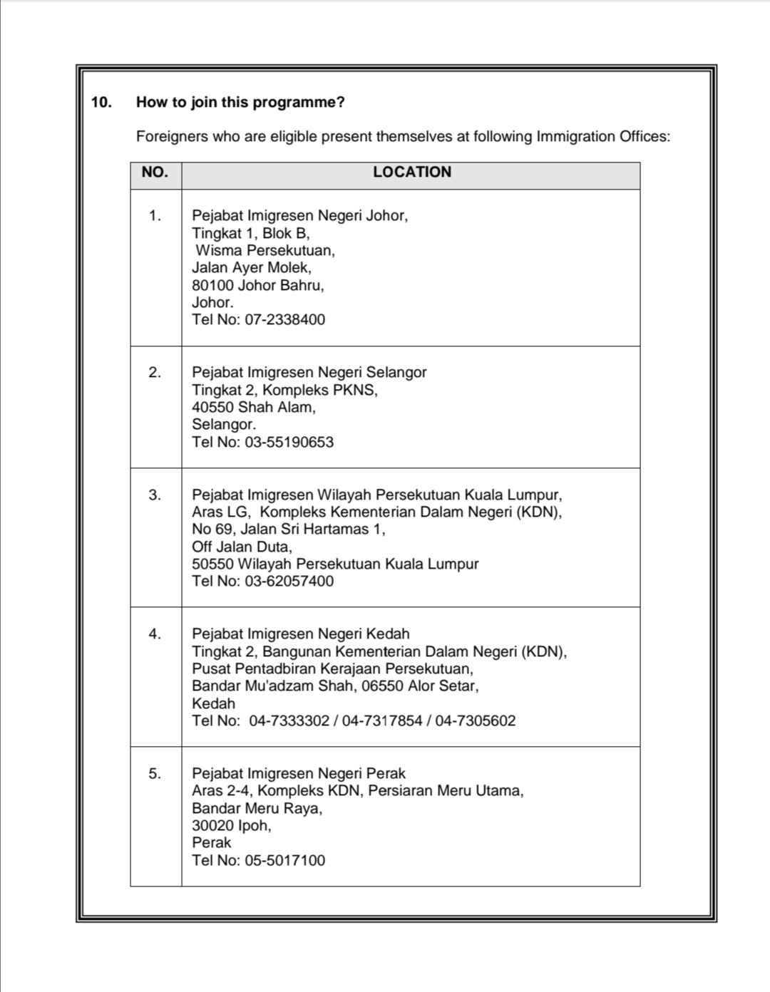 Imigresen Malaysia On Twitter Back For Good Programme B4g Work Process Amp Frequently Asked Questions Faqs Back For Good Programme Https T Co C86ruvgh1t Https T Co Xkksq88f1d Twitter