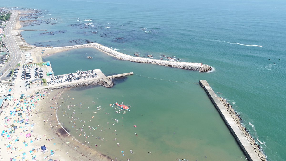 ひたちなか市東方見聞録 市内海水浴場の遊泳状況について 7月24日 水 13時現在 阿字ヶ浦海水浴場は遊泳要注意 高波 平磯海水浴場 姥の懐マリンプールは遊泳可能です 今年の夏は ひたちなか市で海水浴はいかがですか 写真は過去のものになります