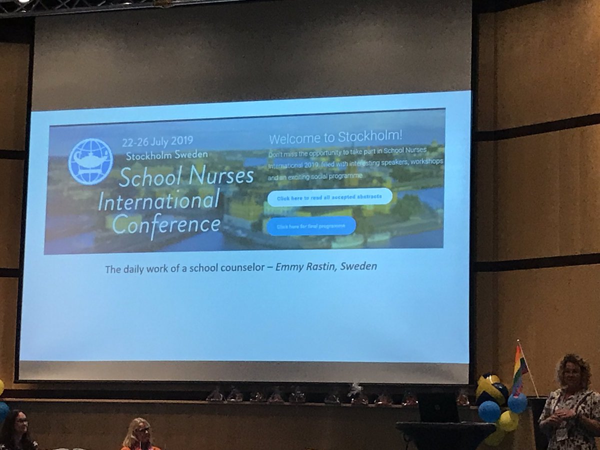 SharonWhiteOBE's tweet photo. Listening avidly to the statutory role of the Swedish school counsellor ... in 2020 THIS ❗️becomes Swedish law https://t.co/8wpNxq9SV8
@WeSchoolNurses @KathEvans2 #snic19 
Provides framework for voice of child in counselling ✅ https://t.co/JZq4uHoShw