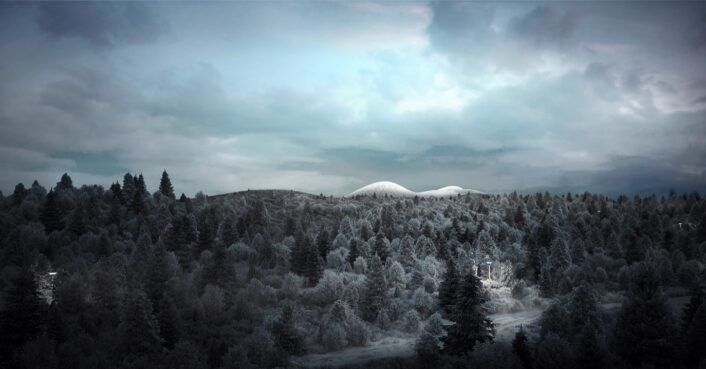 RainMaintain's tweet photo. WilkinsonEyre gets green light for giant geothermal-powered biodome in Iceland

#biodome 
https://t.co/H7VuXYBYsv https://t.co/2UenlE1vHz