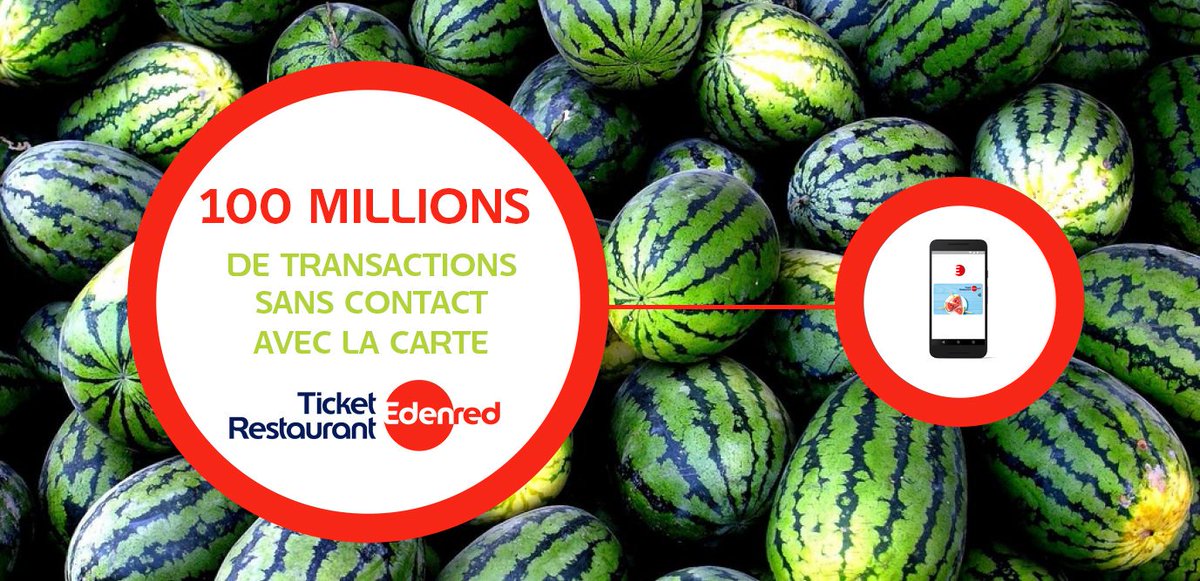 EdenredFrance's tweet photo. En 5 ans d'existence, la carte @TicketResto_Fr a déjà généré 100 000 000 de transactions sans contact 🚀📱
#TicketRestaurant #PaiementMobile #FinTech https://t.co/Tf8arn4hJB