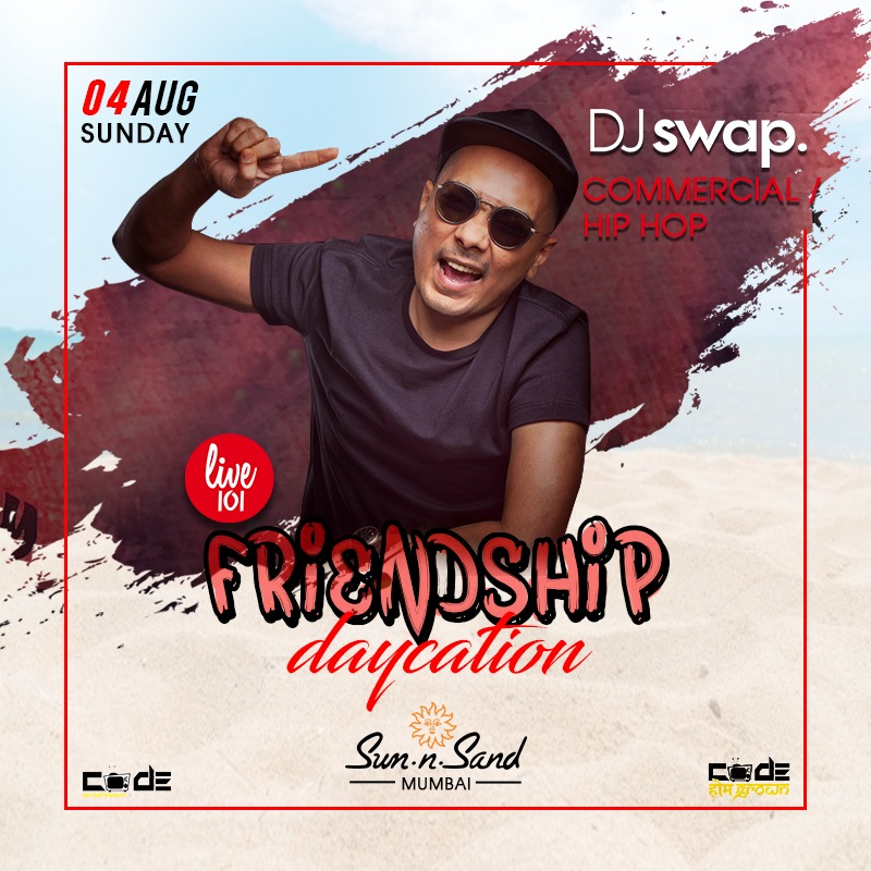 sunnsandhotel's tweet photo. Unleash the Beast, Warm up the Floor with @swapdj1 & Kshitij at @sunnsandhotel on #friendshipdaycation
Dance, Gossip, Music, Party, Spend a chilled out time with your Friends this Friendship Day #4August
#Dj #music #dance #party #kshitij #codeentertainment #sunday #weekend #juhu https://t.co/C7nfoE7z2Q
