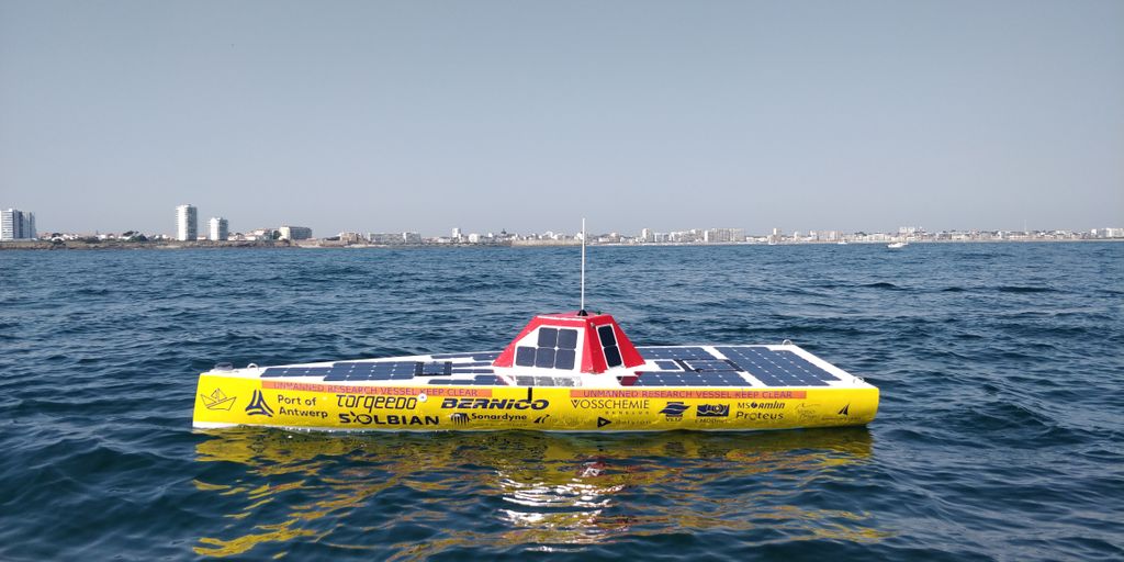 ProjectMahi's tweet photo. Yesterday we did some successful testing in Les Sables d'Olonne. T-1! #unmanned #autonomous #Atlantic #projectmahi https://t.co/dkUARllMwB
