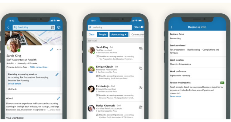 Digileadsuae's tweet photo. LinkedIn Users Can Now List the Services They Offer on Their Profile!👔💼

LinkedIn is adding a new feature to user profiles allowing people to list the professional services they offer to clients.

Follow us for more updates 
.
.
.
#digileads #digitalmarketing #socialmedia https://t.co/MoObyqfRi6