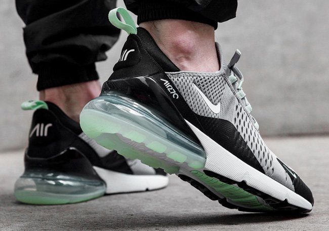 air max 270 grey mint black