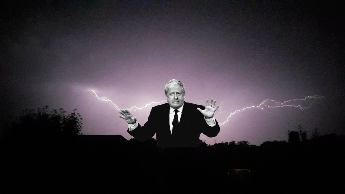 It all makes sense! #Thunderstorm #NotMyPrimeMinister
