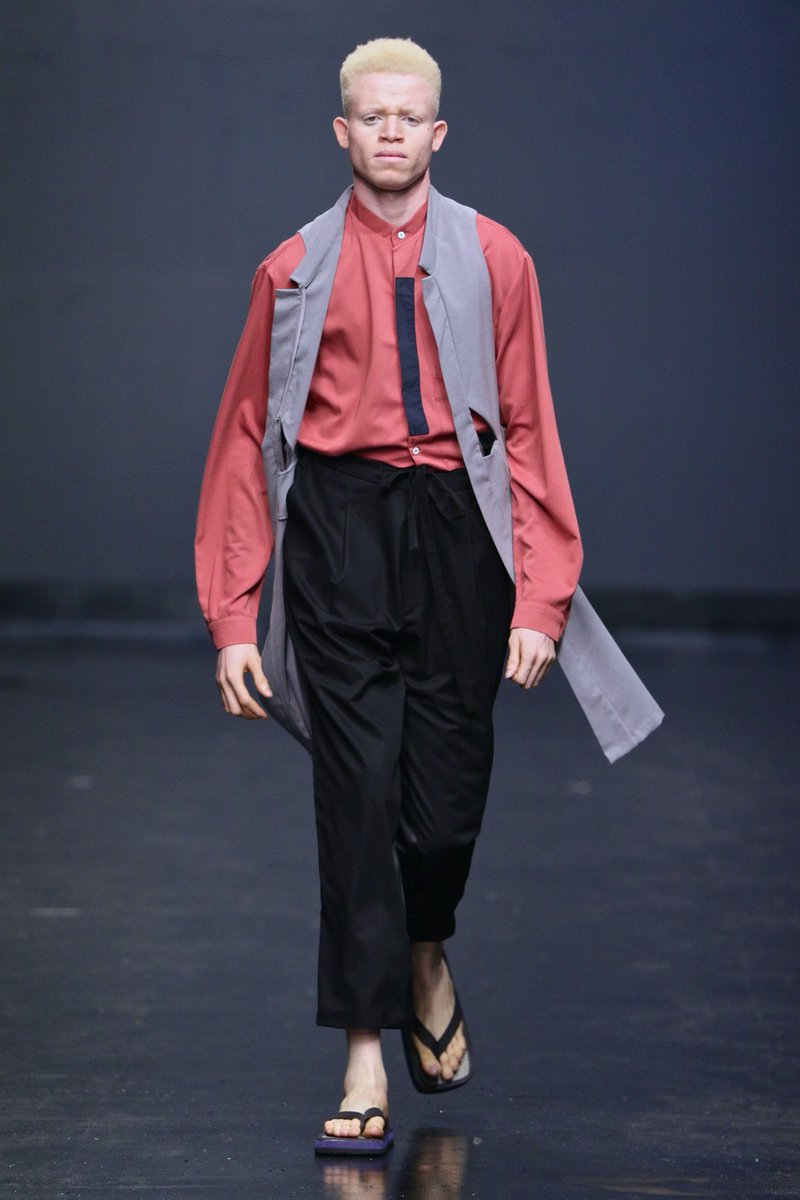 ledmgmt's tweet photo. #LEDmen GIDEON-M walking @LFW_NG 

@nackonline
#Studio189
#LagosSpaceProgramme
#TokyoJames

#Model #Management #Albino #Inclusive #FashionWeek #Menswear #LagosFashionWeek https://t.co/Ut4RX9xAdc