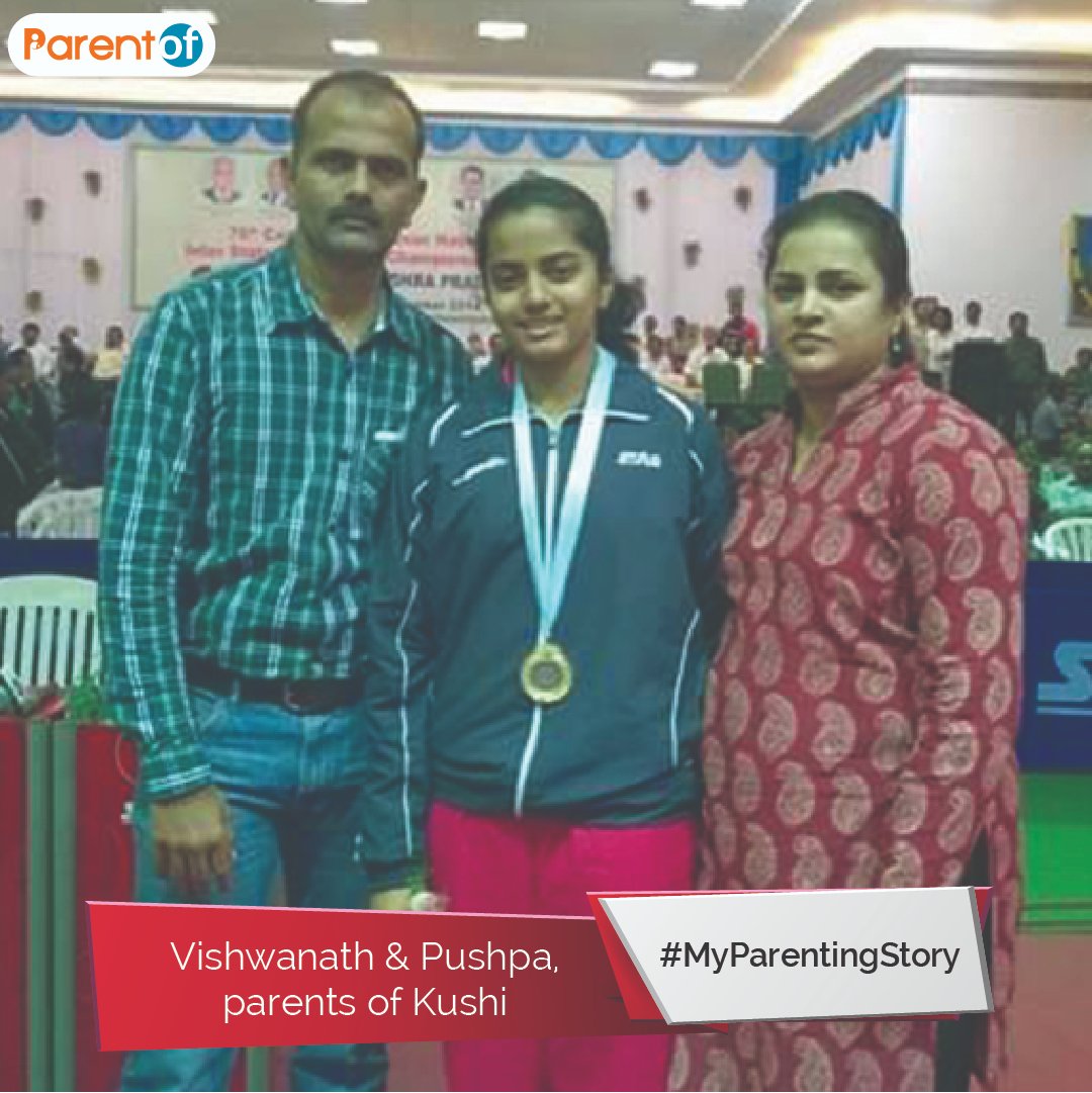 parentof's tweet photo. Know Vishwanath's journey, as the father of Table Tennis player Khushi in #MyParentingStory. How he and his wife learnt to work around a teenagers insecurities, and an adolescent's mood swings, while preparing her as a sportsperson.
https://t.co/6zOasGHTzm
#parentinglife https://t.co/gtdYS8Puac