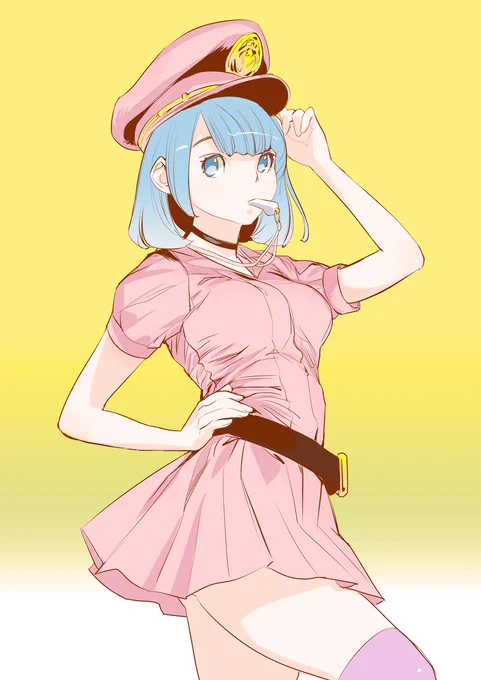 男性巡査長三人を手玉に取った女性巡査。
描きたさが溢れてるけど時間がないのですっごい過去画で。

…いやこれじゃない… 