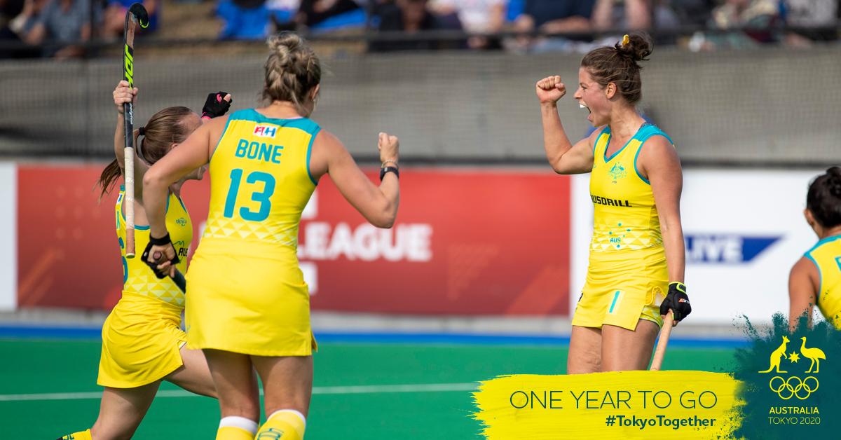 We can’t wait for #Tokyo2020, and there’s only #1YearToGo until the opening ceremony begins! 🙌 <a href="/AUSOlympicTeam/">AUS Olympic Team</a>