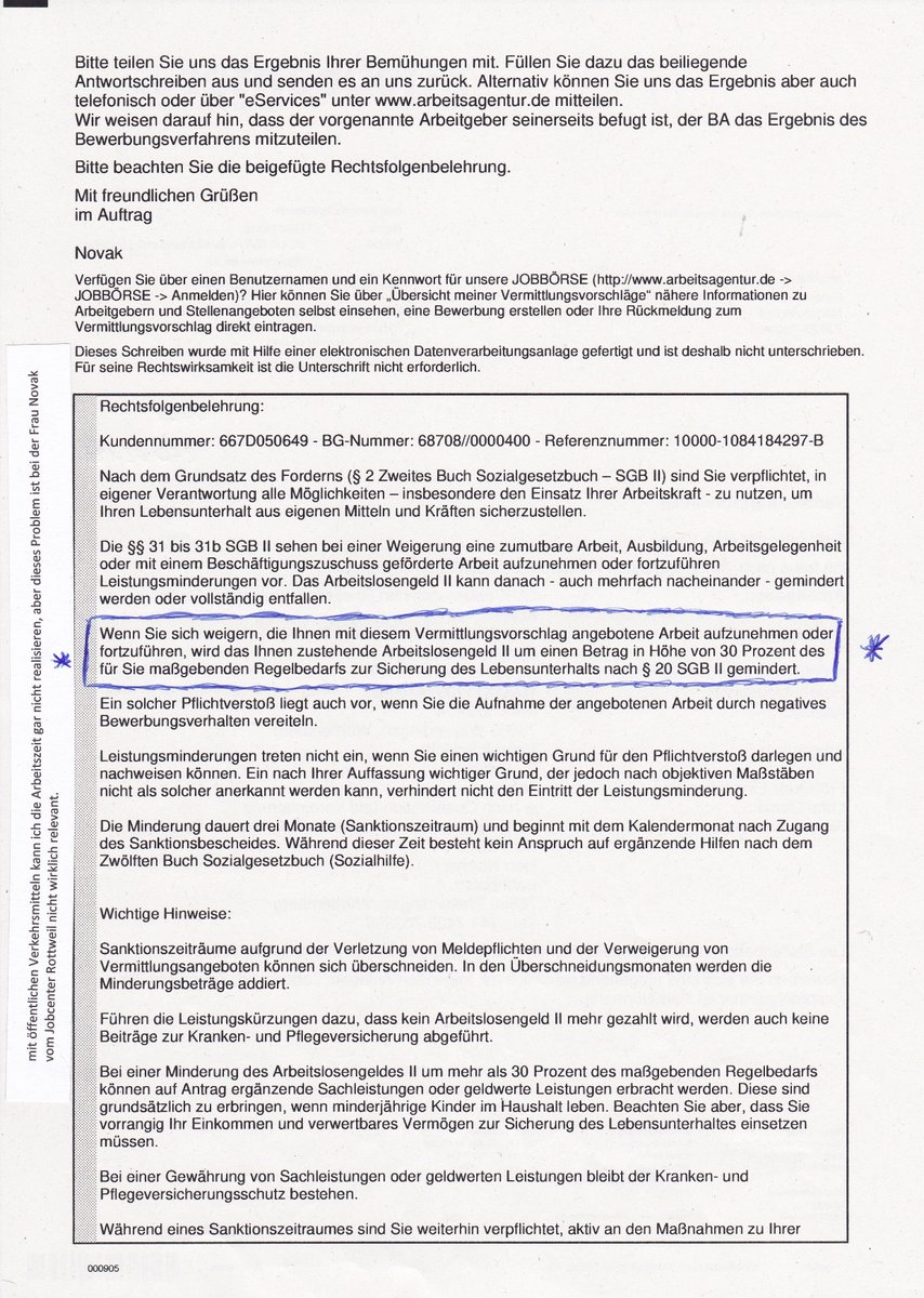PeterGnter's tweet photo. @Agentur_Giessen jede Umzugsbereitschaft wird so massiv verhindert und jeder Versuch eine Arbeitsstelle zu bekommen ist von diesem Wohnort mit öffentlichen Verkehrsverbindungen in keiner Weise zu realisieren. https://t.co/aspsR4fTCL