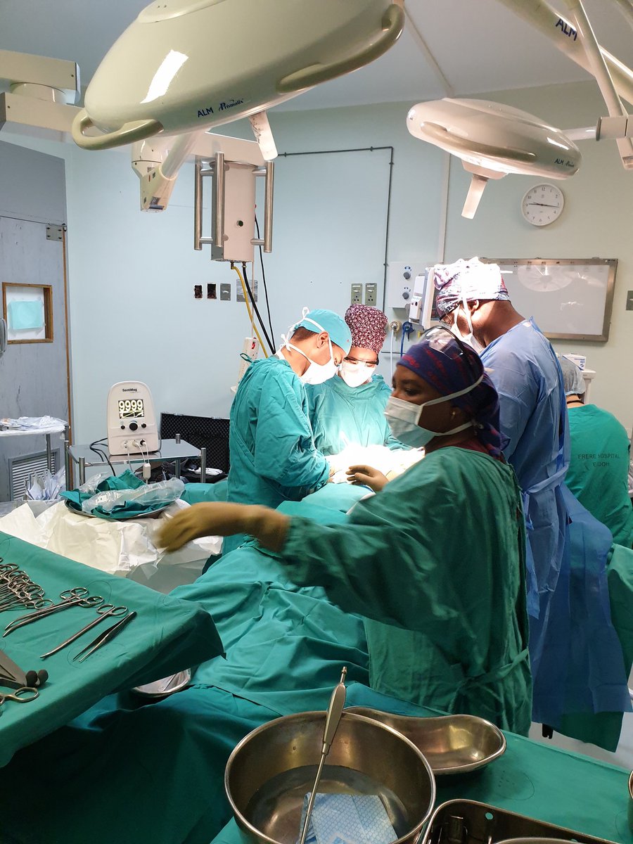 Julie93213176's tweet photo. First sentimag sentinel lymph node biopsy at Frere Provincial Hospital Eastern Cape. Patients usually have axillary dissection. Great news for our patients. Dr Bhattarai thank you https://t.co/MUZyUTiuCQ