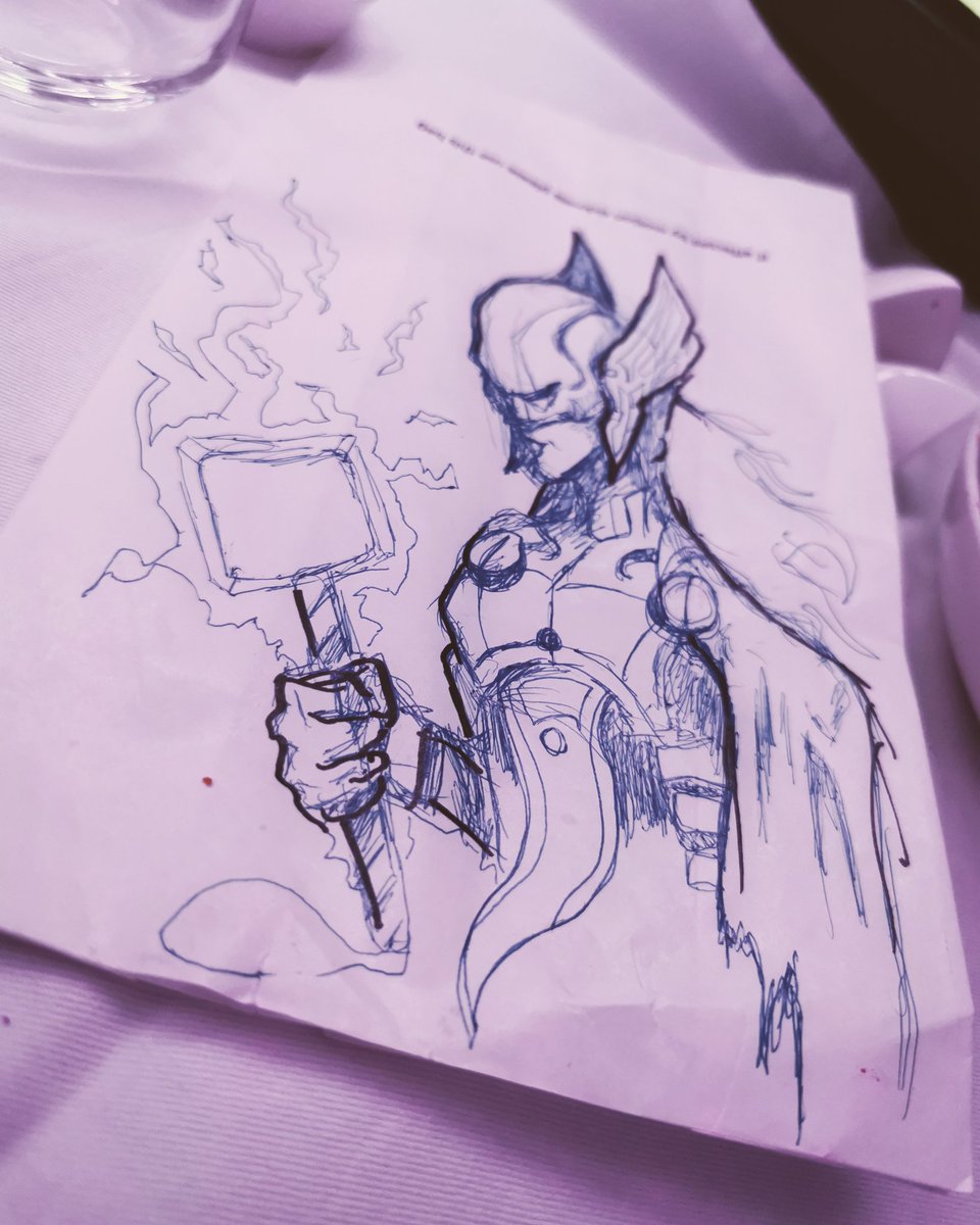 Can't sleep so quick sketches it is for this flight since my switch is dead 😁 #worthy