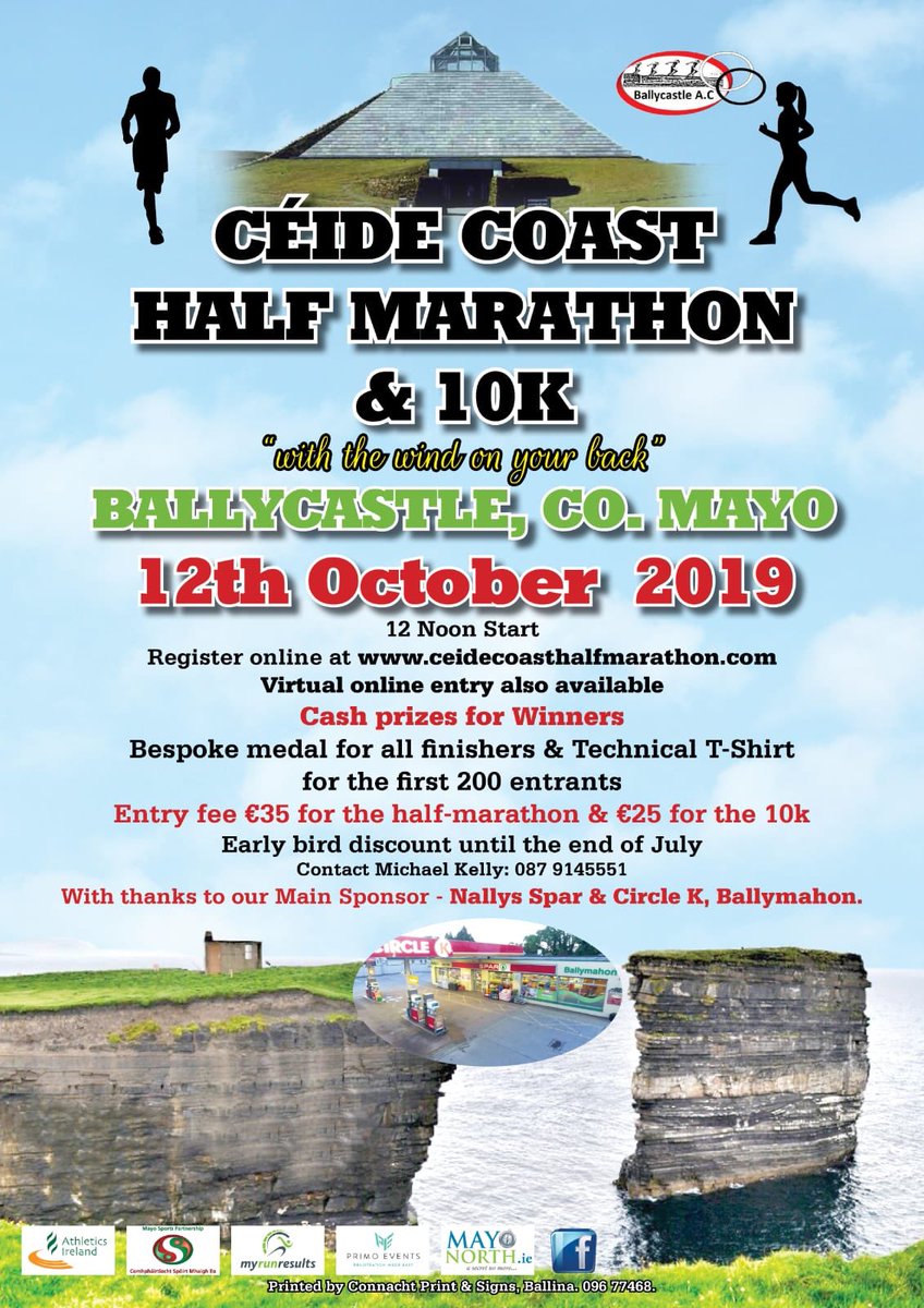 🏃‍♂️ Here’s our 2019 race flyer. All shares appreciated!  

🐥 Early bird discount until end of July 

🏃‍♀️ Registration is online only, link here: register.primoevents.com/ps/event/Ceide…