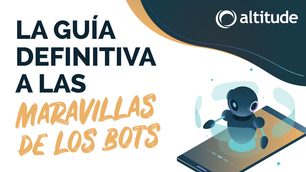 altitudesoft_es's tweet photo. ¿Todavía no has visto nuestra #GuiaGratuita sobre #bots? ¡Encuentra el enlace de descarga en el articulo que @RelacionCliente ha publicado sobre nosotros! 👉https://t.co/GrxEPJevFa #ContactCenter #CustomerExperience #AltitudeSoftware https://t.co/g0nA1SylCK