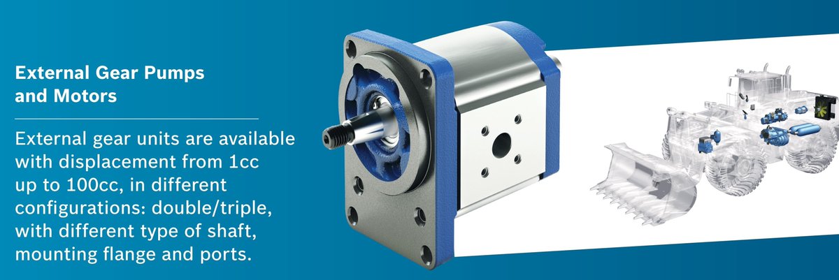 heronfluidpower's tweet photo. We offer several Rexroth external pumps and motors that guarantee maximum efficiency and the best performance at work.
#pumps #motors #electromechanical #fluidpower #hydraulics #heron https://t.co/ZvDfPEgXax