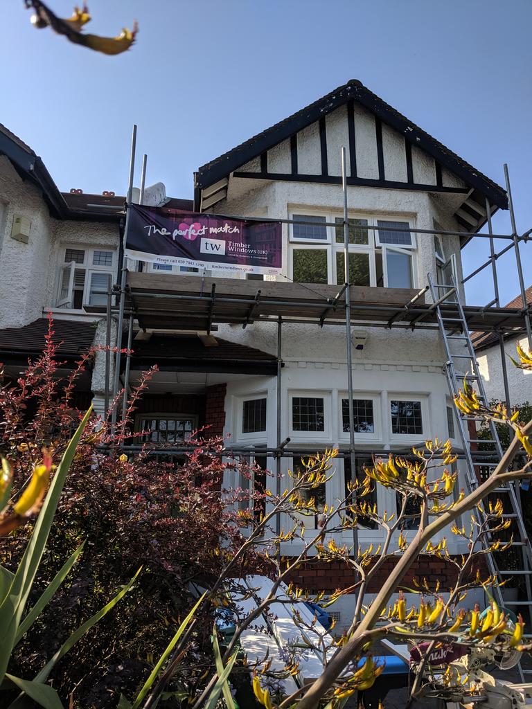 Timber Windows (UK) on Twitter "Work progressing nicely in TurneyRoad