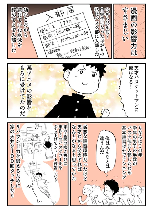 【実録漫画】漫画に振り回された思春期 