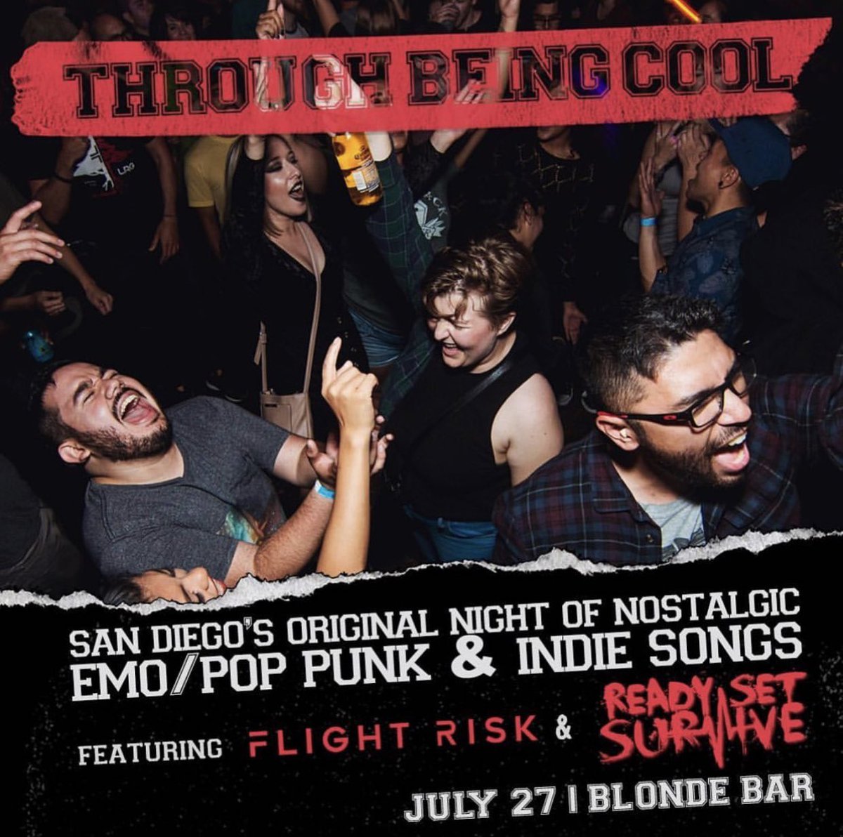 The original EMO nite <a href="/TBCsandiego/">Through Being Cool</a> THIS SATURDAY 🖤
