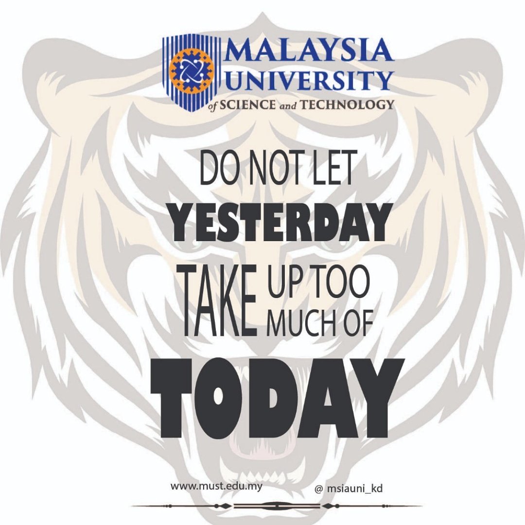 Malaysia University Of Science And Technology On Twitter Good
