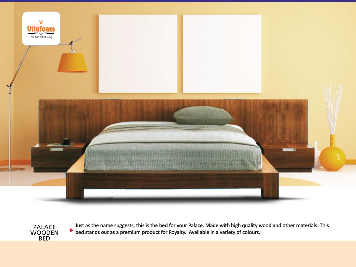 <a href="/VitafoamCentre/">VitaFoam</a>  We love to honour our customers . Our respect is reciprocal. Reach out to us and get a hold on any of our products . Good Morning.

Check out this Palace.Bed.