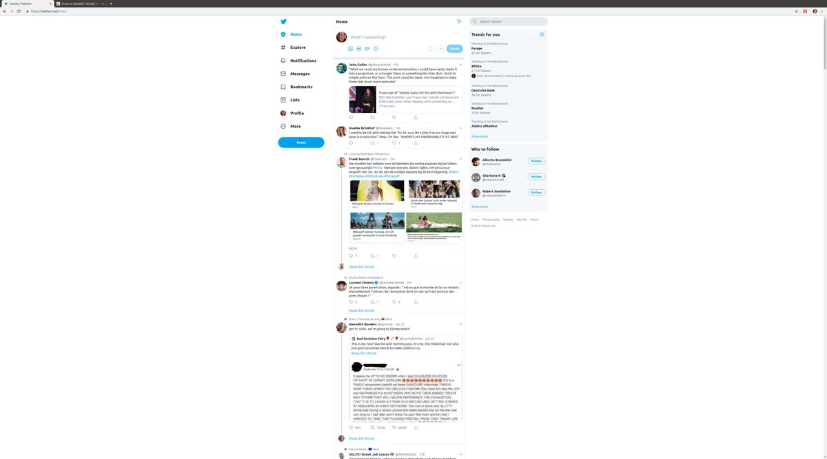 StOnSoftware's tweet image. Coming back from holidays to the new #TwitterUI. Can someone please teach @TwitterEng  something about GUI design? I decide the size of the window, you fit it as well as you can.