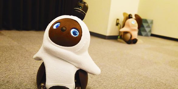 mondomascots's tweet image. Lovot, a furry robot developed by Groove X that likes hugs and has the intelligence of a hamster, goes on sale in Japan soon. groove-x.com/en/