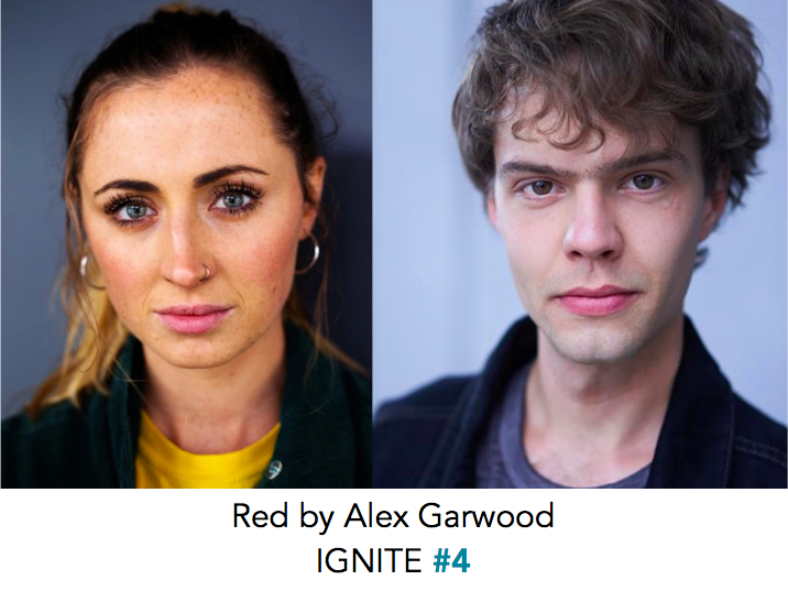 SparkHausTheatr's tweet photo. Next up we have the 3rd of our 4 scripts which will be performed at #Ignite4 scratch night on Thursday 1st August @StMargaretsLDN. Red by Alex Garwood, directed by Sam Hooper, and performed by @TomGabrielBlake and @FayJaggerleedsx https://t.co/IMLZfIZV6S