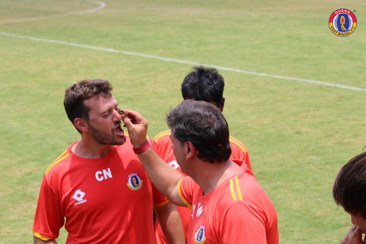 eastbengal_fc's tweet photo. The gaffers back in town and at the helm again!
#QEBFC #EastBengal #LoveEastBengal #QuessEastBengalFC #Soccer #IndianFootball #Football #FootballAcademy #FutureOfFootball #AmiLalHolud https://t.co/Son7i7WQYB