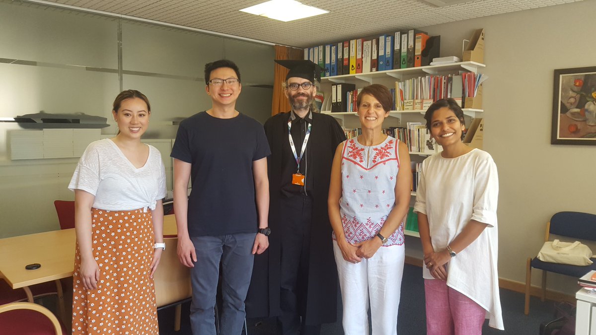 IdspIoe's tweet photo. +Specially 🙂 #grateful to @BeckyFrancis7 for 🤝 meeting &amp; inspirationally 💬 discussing with 3 of our 💫 brilliant #IDSP19C 🏅 #Finalists #MingjunLan [#IPDY], #DeniseWu [#2IPDY], @fvaz [#5IPDY] at the @IOE_London #Directorate today https://t.co/424YxGhvUp