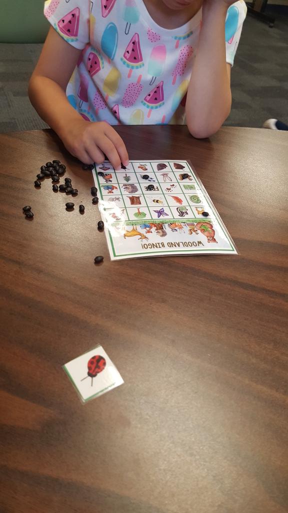 vcann_OT's tweet photo. A little Woodland creature Bingo in ESY OT group. #functionthroughplay @Klfhowell89 @mthollyschools https://t.co/thUj9dFGOv