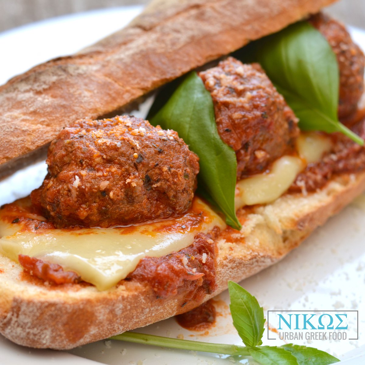 NikosUrbanGreek's tweet photo. For a limited time only you can now order our Soutzoukakia Ciabatta- flavour-packed beef #Greek meatballs in Napoletana sauce! 🥖🇬🇷 Yum!

#NikosUrbanGreek #TheFirs #Rosebank #GreekToGo https://t.co/vMivCnNFe8